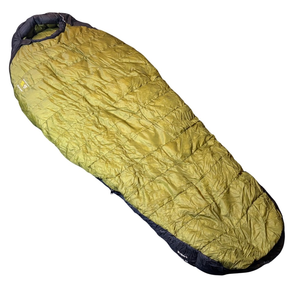Mountain Hardwear Womens Phantom 32 Sleeping Bag 800 Fill Down Olive Green Black